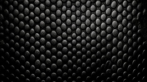 Texture de fond en cuir noir ai générative