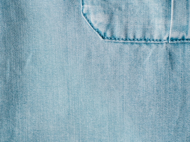 Texture de fond en denim bleu Lyocell ou tencel