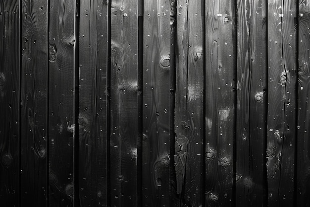 Texture de fond du mur en bois noir