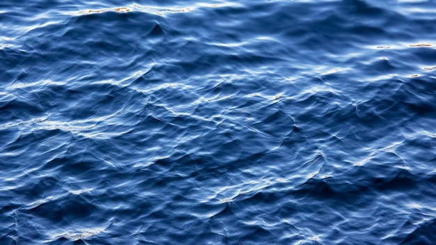 Texture de fond de l'eau dans la rivière