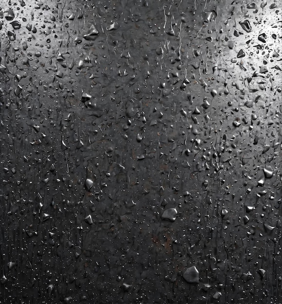 la texture de fond des gouttes de pluie sur le verre