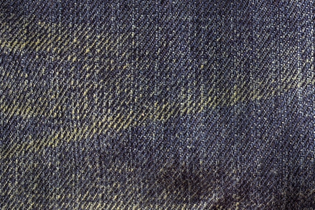 Photo texture de fond de jeans bleu