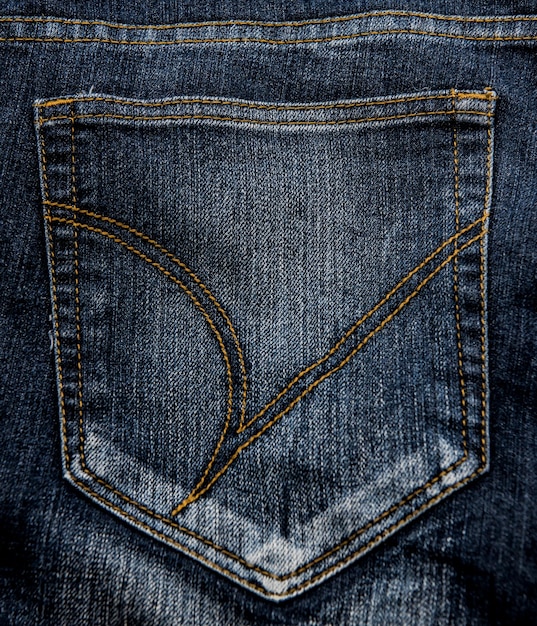 Texture de fond de jeans bleus