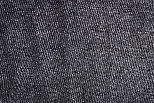 Texture de fond de jeans en denim noir