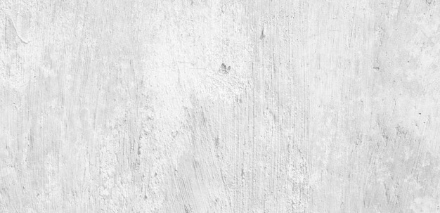 Texture de fond de mur blanc avec plâtre Fond de design d'intérieur de bannière de mur de béton blanc