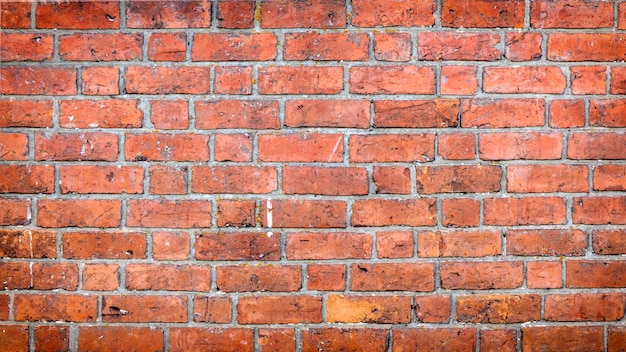 Texture de fond de mur de brique rouge