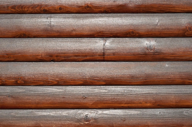 Texture de fond de mur de maison en rondins