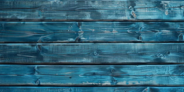 Texture de fond de planche de bois bleu rustique vieux altéré gros plan extrême