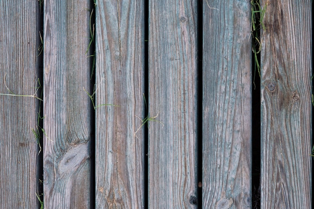 Texture ou fond de planches grises placées verticalement et avec le grain du bois