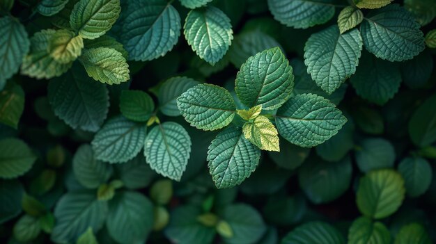 La texture de fond pour les macro-feuilles