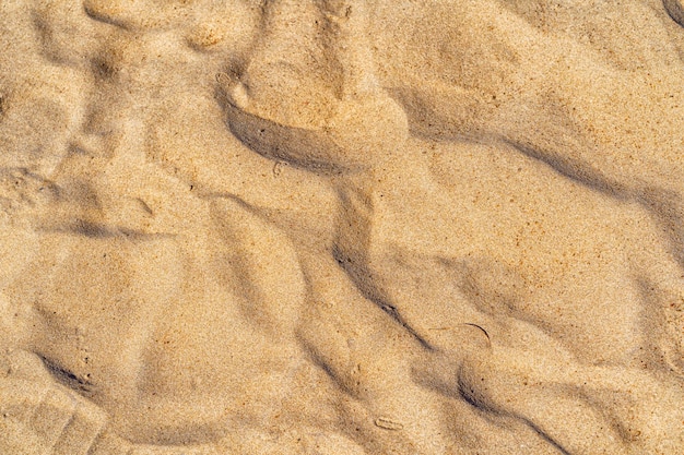 Texture et fond de sable fin