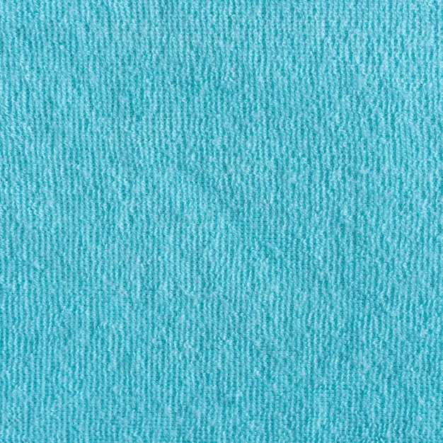 Texture de fond de serviette en coton naturel bleu