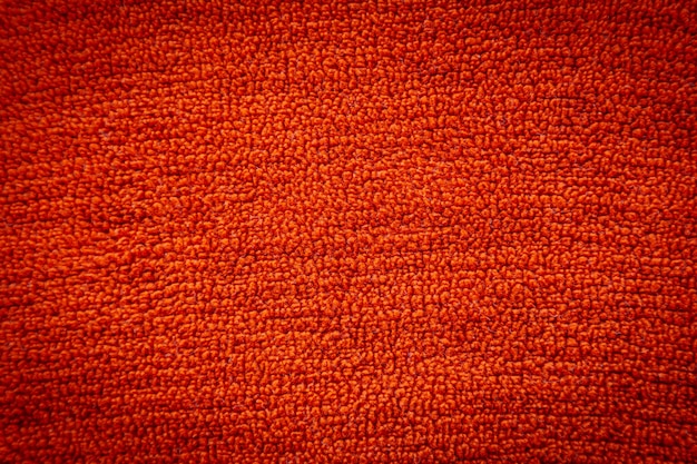 Texture de fond de tissu orange pour la conception