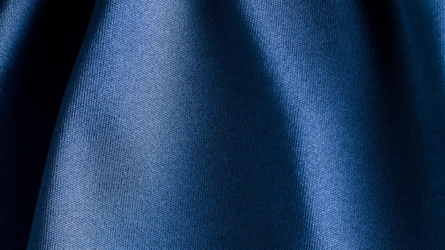 Texture de fond tissu tissu bleu