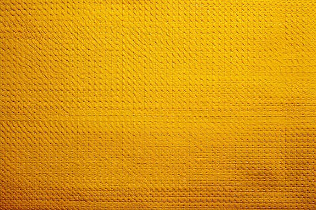 Texture ou fond de toile jaune avec espace de copie pour le texte ou l'image