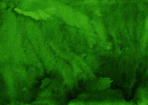 Texture de fond vert aquarelle poison profond