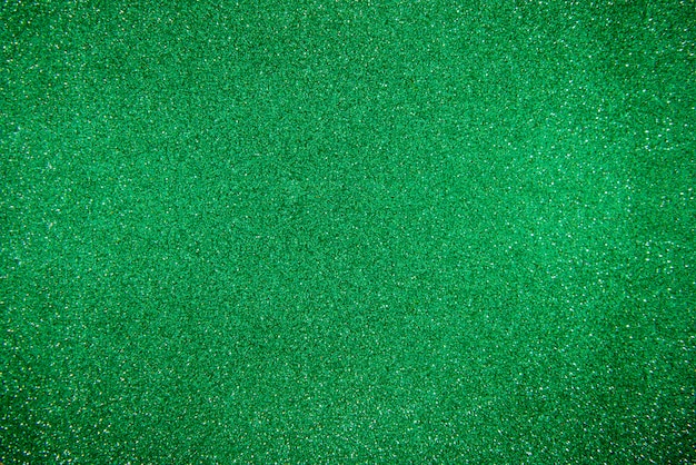 Texture de fond vert scintillant