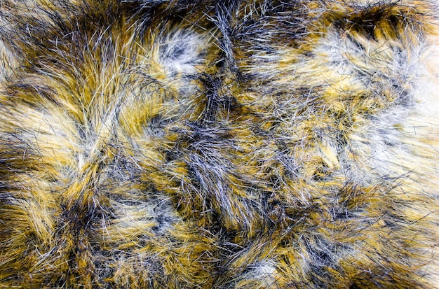 Texture de fourrure authentique de fourrure peau de laine animale naturelle fourrure animale naturelle texture de fourrure authentique