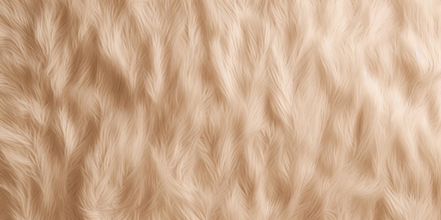 Une texture de fourrure beige avec une texture rugueuse.