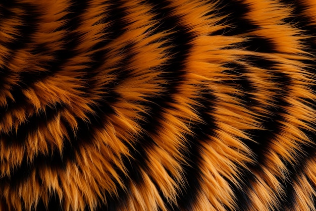 La texture d'une fourrure de tigre