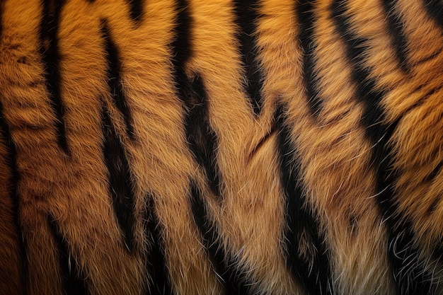 Texture de la fourrure de tigre