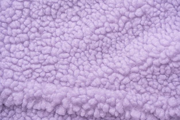 Texture de fourrure violette en arrière-plan