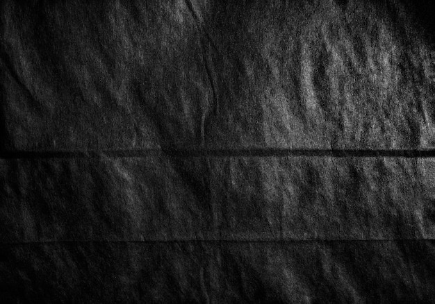 Texture froissée noire