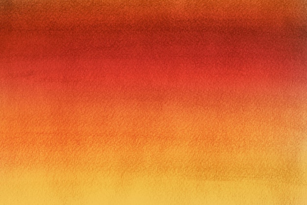 Texture de fuites et d'éclaboussures d'ombre aquarelle automne orange