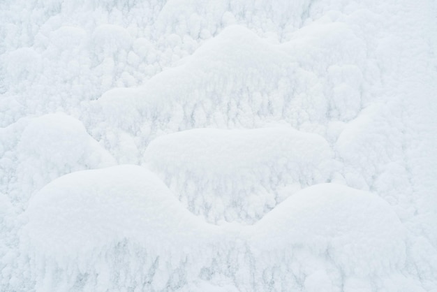 Texture de givre d'hiver