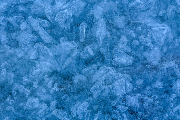 Texture de la glace pour le fond