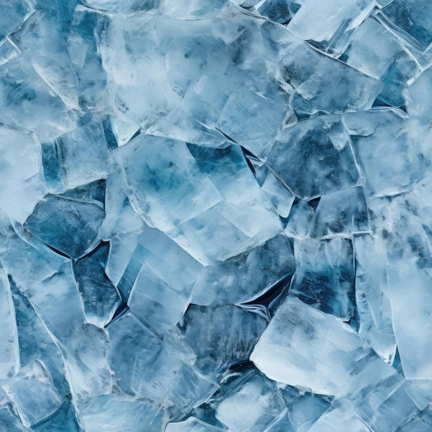 Texture de glace transparente