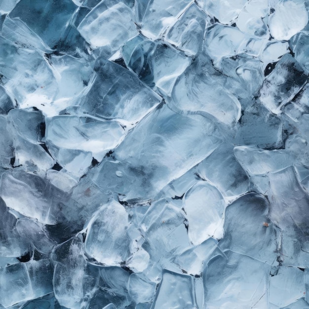 Texture de glace transparente