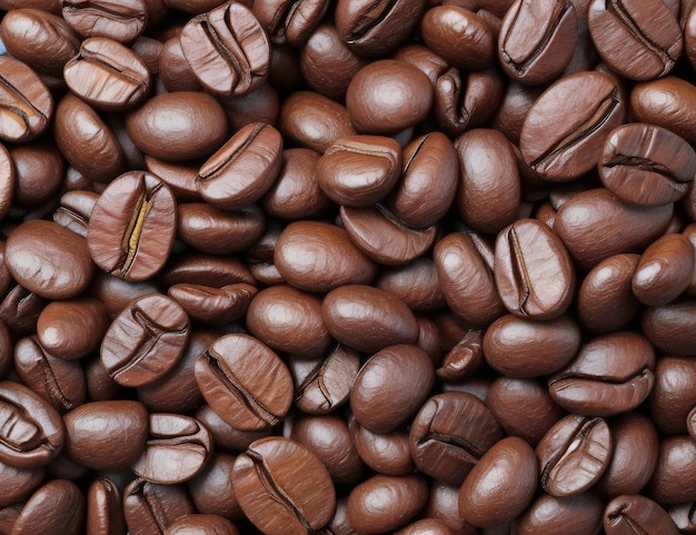 la texture des grains de café