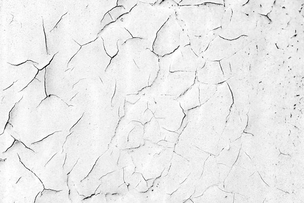 Texture grise peinture fissurée