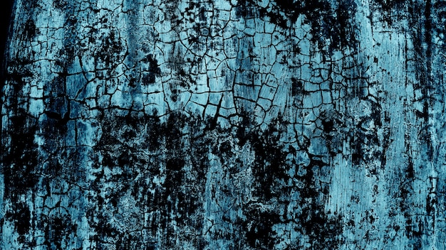 Texture grunge fond bleu de l'ancien mur de ciment