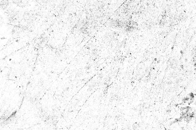 Texture grunge sombre dispersée et taches sur la surface blanche