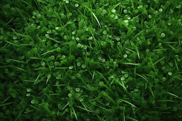 Texture d'herbe verte