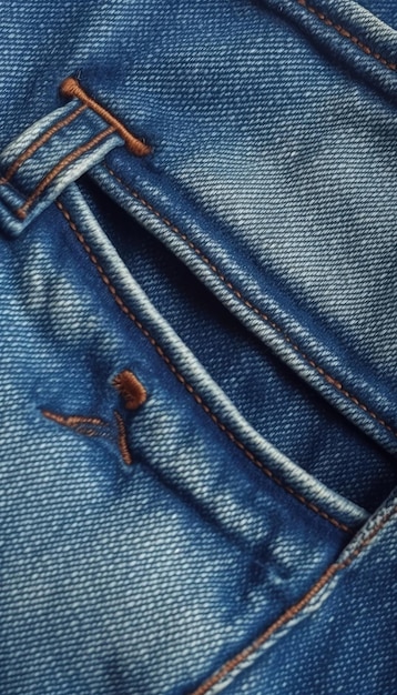 Texture des jeans bleus