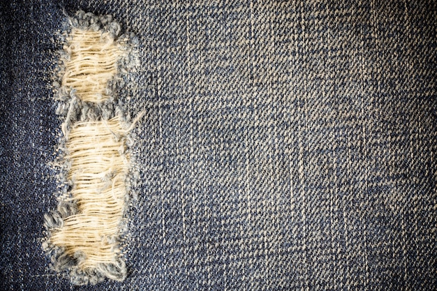 Texture de jeans sale denim déchiré