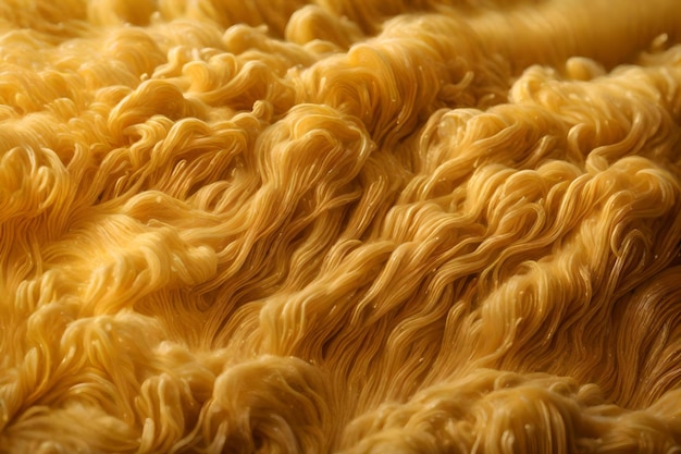 Texture de laine humide dorée