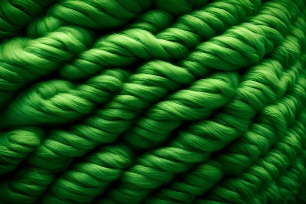 Texture macro de laine verte