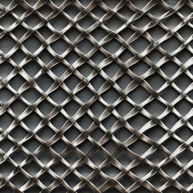 Texture de maille métallique sans soudure
