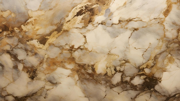 Texture de marbre élégante dans des couleurs champagne fond panoramique de luxe