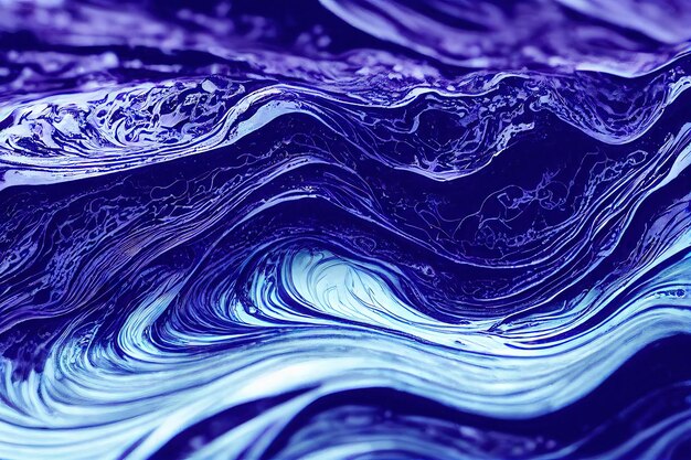 Texture marbrée liquide violette de luxe de paillettes de fond ondulé