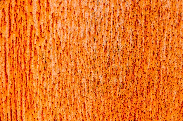 Texture en métal rouillé orange