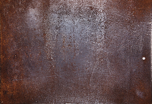Photo texture en métal vieilli, surface en fer.