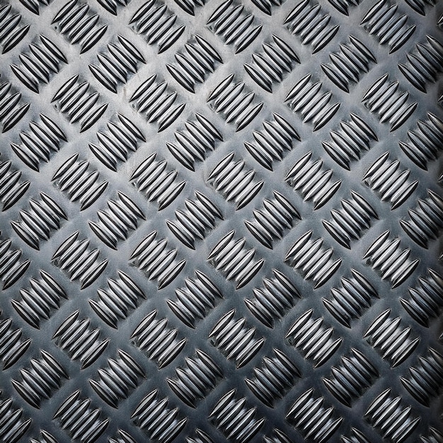 Texture métallique de la plaque de diamant en gros plan