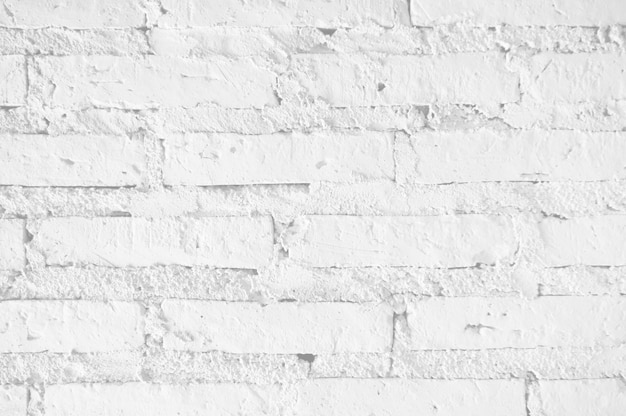 Texture de motif de mur en brique blanche pour le concept de fond de conception luxueuse.