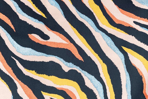 Photo texture motif de peau de léopard coloré fond de tapis de laine