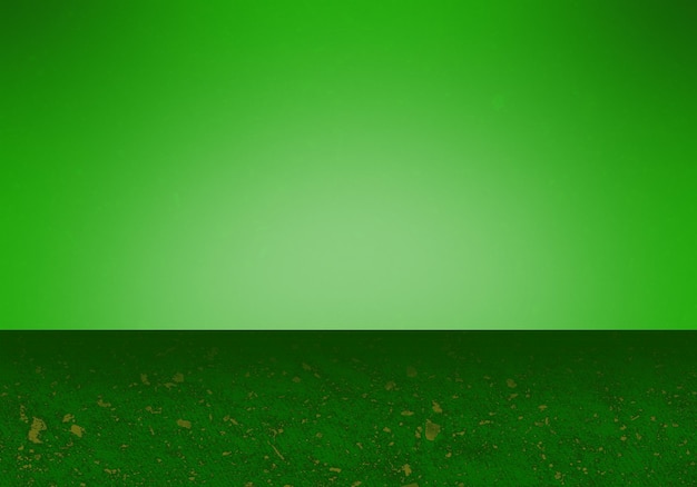 Texture de mur 3D Arrière-plan vert